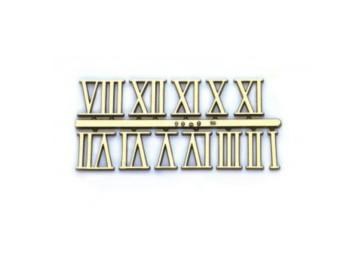 Full Roman Numerals - Gold (Clearance) (image for) Full Roman Numerals - Gold (Clearance)