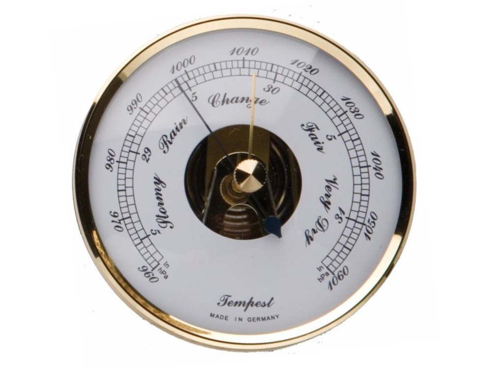 (image for) Barometer Insert - White Face 103mm