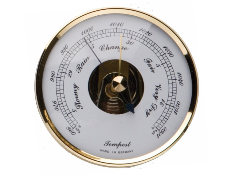 (image for) Barometer Insert - White Face 103mm