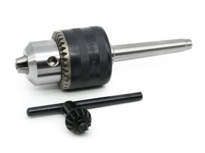 (image for) Rotur Keyed Drill Chuck & Mandrel 1MT