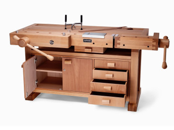 Ramia Superb 1700 Workbench + Storage Cupboard & Accessory Kit (image for) Ramia Superb 1700 Workbench + Storage Cupboard & Accessory Kit