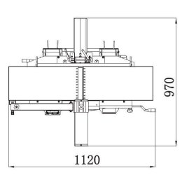 (image for) Charnwood PT10S 10" x 7" Planer Thicknesser With 44 x TC Cutters In Spiral Block