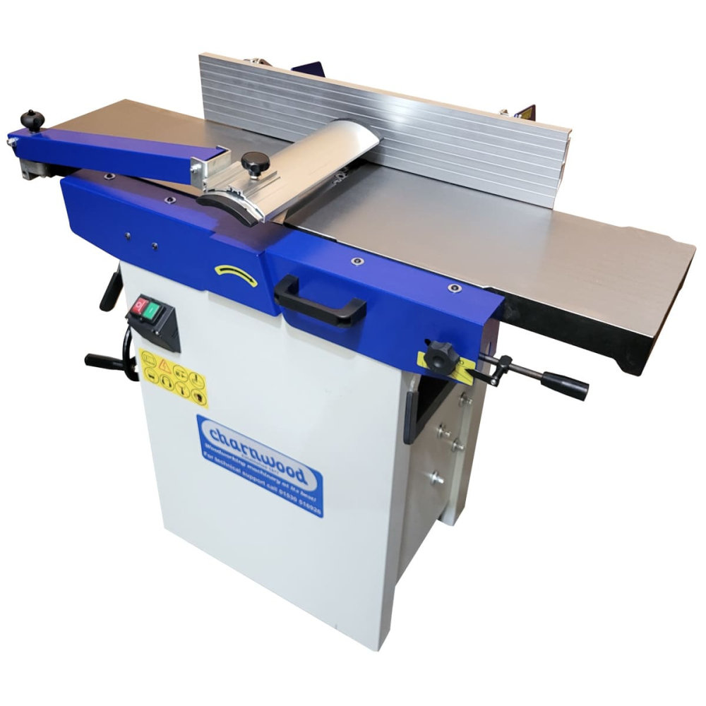 (image for) Charnwood PT10E2S 10" x 9" Planer Thicknesser With 24 x TC Cutters In Spiral Block
