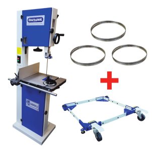 Charnwood C14BXP Cobra 14" Bandsaw with 3 Extra Blades & Wheel Kit (Package Deal) (image for) Charnwood C14BXP Cobra 14" Bandsaw with 3 Extra Blades & Wheel Kit (Package Deal)