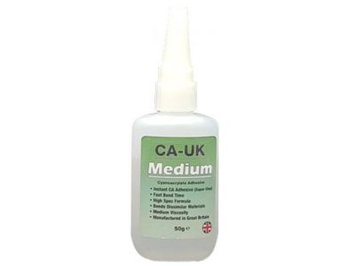 (image for) CA-UK Medium Cyanoacrylate Adhesive 50g