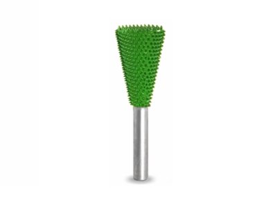 (image for) Saburr Tooth 6mm Shank Dovetail Burr - 3/4" Coarse