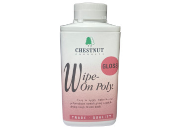 Chestnut Wipe-On Poly (Gloss) - 500ml (image for) Chestnut Wipe-On Poly (Gloss) - 500ml