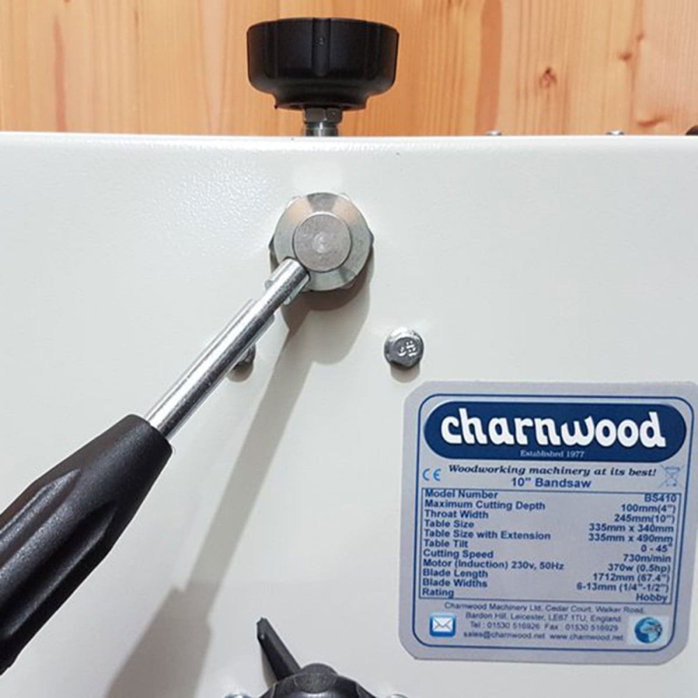 (image for) Charnwood BS410 Woodworking Bandsaw - 10"
