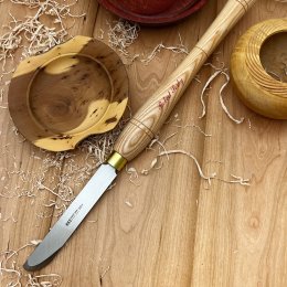 (image for) Robert Sorby Negative Rake Curved Profile Scraper 1" - Handled