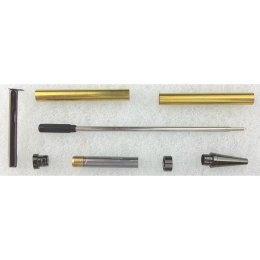 (image for) Charnwood PEN7GM 7mm Slimline Twist Pen - Gun Metal
