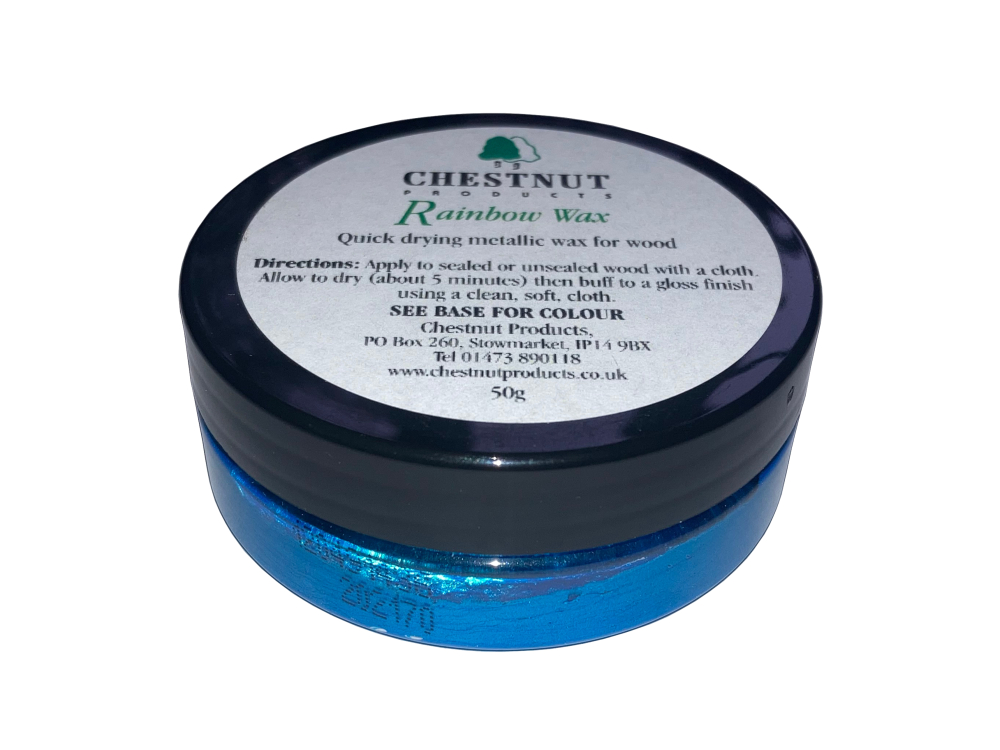 (image for) Chestnut Rainbow Wax - Bright Blue