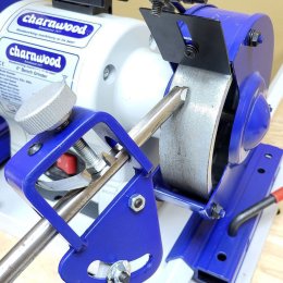 (image for) Charnwood BG6P2 Bench Grinder With CBN Wheel & Woodturners Sharpening System (Package Deal)