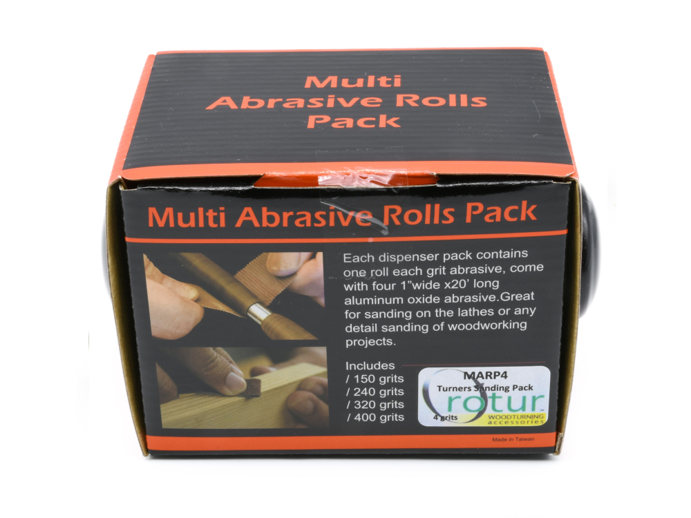 (image for) Rotur Turners Abrasive Rolls 4-Grit Pack