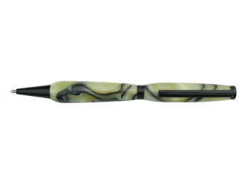 (image for) Charnwood PEN7BC 7mm Slimline Twist Pen - Black Chrome
