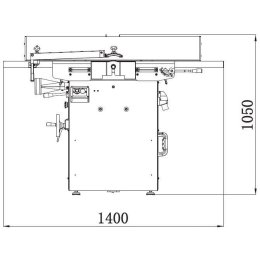 (image for) Charnwood PT12S 12" x 9" Planer Thicknesser With 56 x TC Cutters In Spiral Block