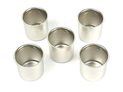 (image for) Charnwood CCN23 Nickel 21mm Candle Cup - Pack of 5