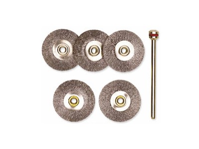 (image for) Proxxon Steel Wire Wheel Brushes (x5)