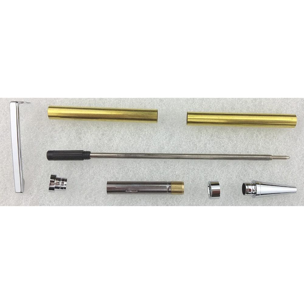 (image for) Charnwood PEN7CH 7mm Slimline Twist Pen - Chrome