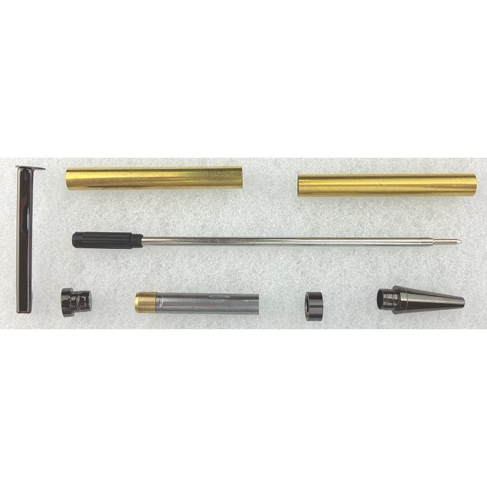 (image for) Charnwood PEN7GM 7mm Slimline Twist Pen - Gun Metal