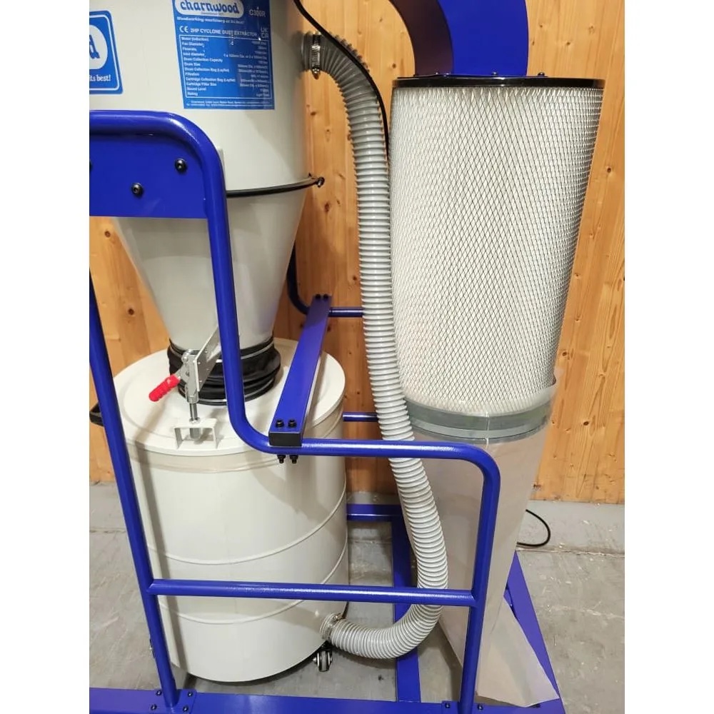 (image for) Charnwood C300R 2hp Cyclone Extractor with Remote Start