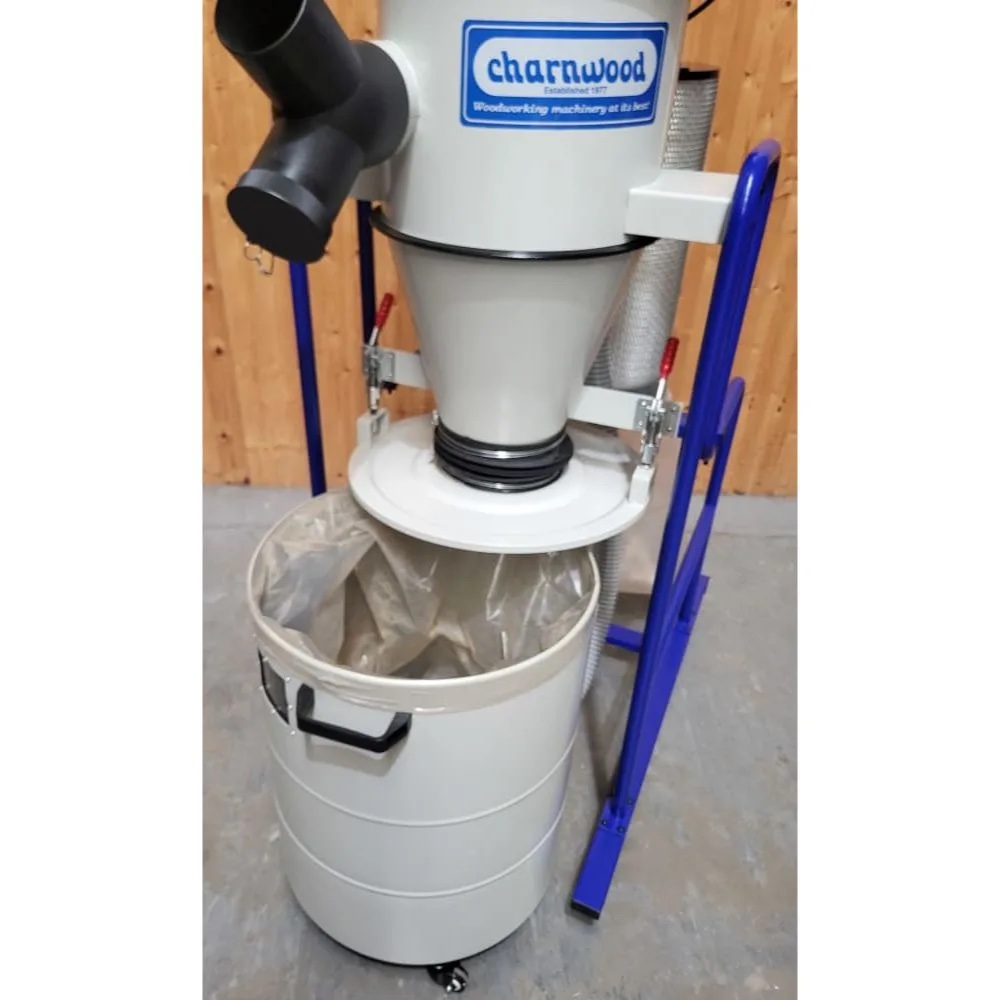 (image for) Charnwood C300R 2hp Cyclone Extractor with Remote Start