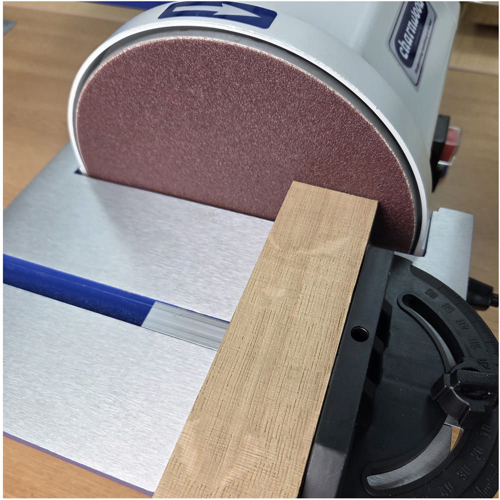 (image for) Charnwood BD48P Belt & Disc Sander 4" x 8", BC01 Cleaner, VB300 & 4 x 8" Discs (Package Deal)
