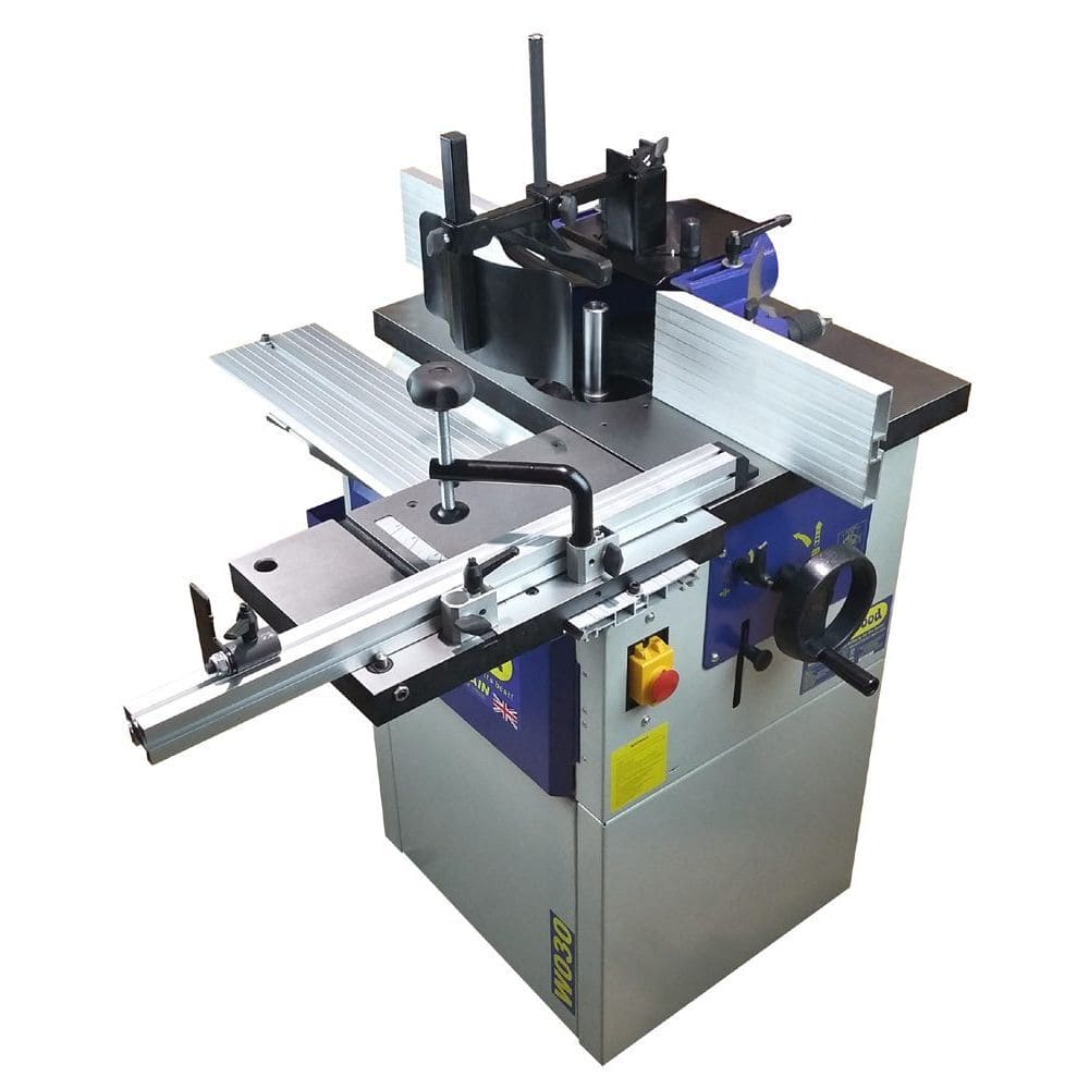 (image for) Charnwood W030P Spindle Moulder, Profile Cutter Block & Sanding Kit (Package Deal)