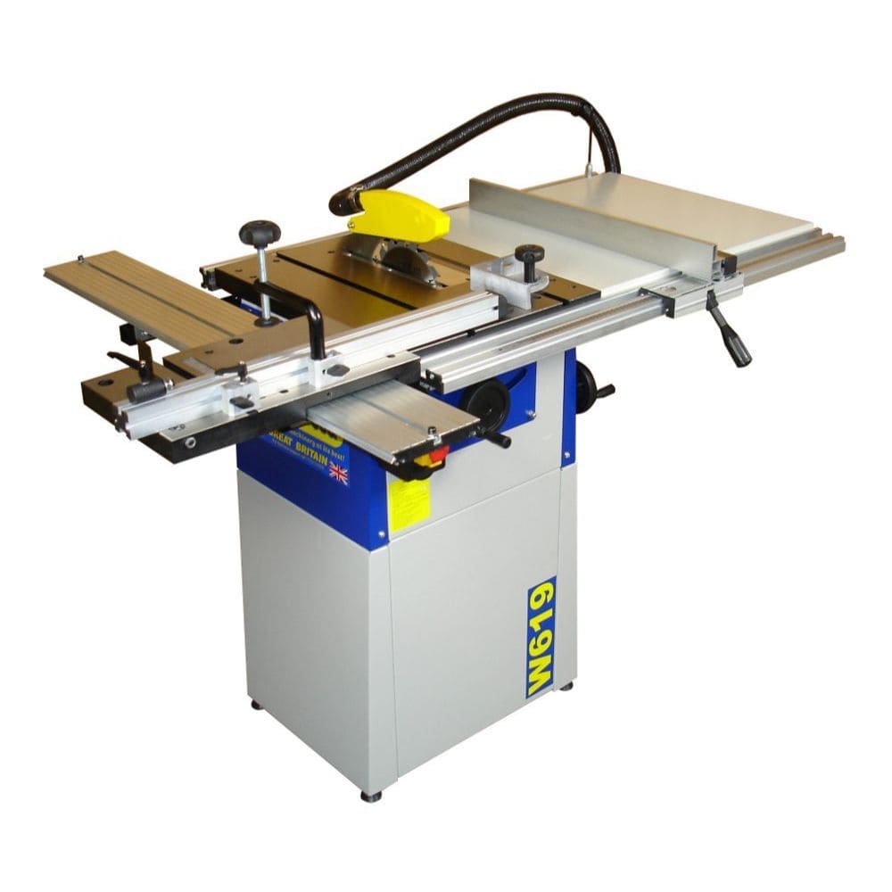 (image for) Charnwood W619P 8" Table Saw with Wheel Kit and Low Noise Blade (Package Deal)
