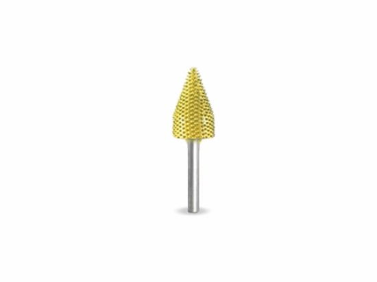 (image for) Saburr Tooth 1/8" Shank Eye Cutter Burr - 3/8" Fine