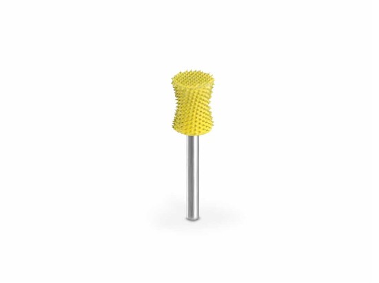 (image for) Saburr Tooth 1/8" Shank Concave Burr - 3/8" Fine